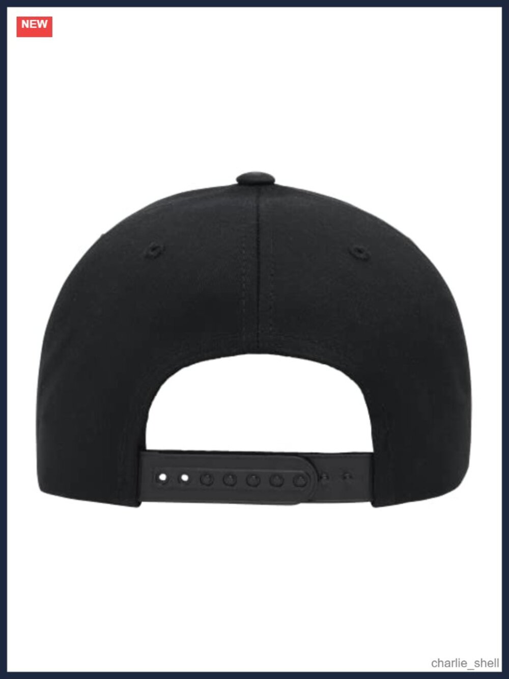 Retro Snapback Cap 6-Panel Structured Baseball Hat - Picture 2 of 6
